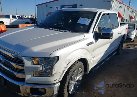 2017 Ford F-150 Lariat из США, поврежденный, VIN 1FTEW1EG0HKC16740